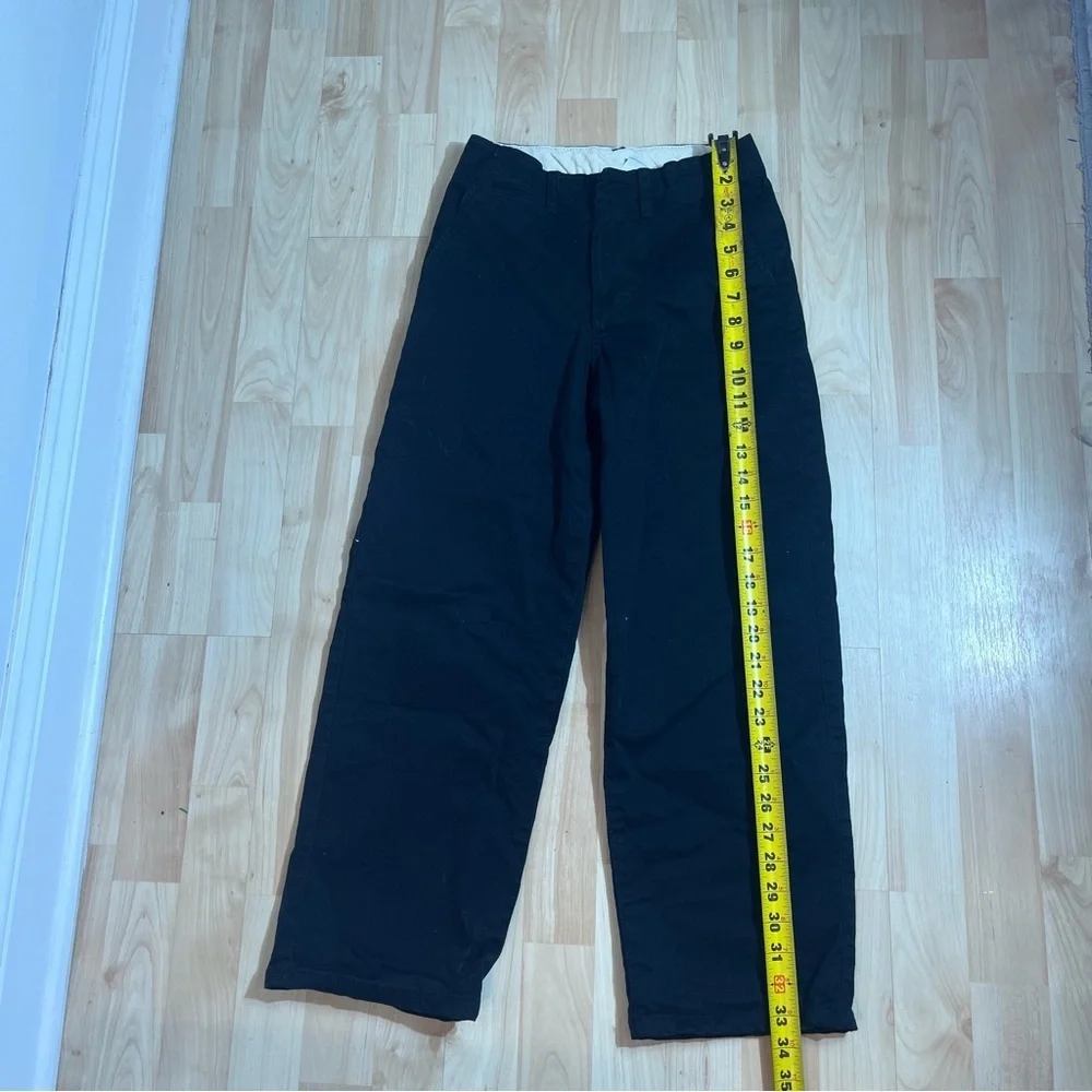 Gap Boys Black Lined Chino pants Size 10 Straight Leg